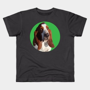 Basset Hound Kids T-Shirt